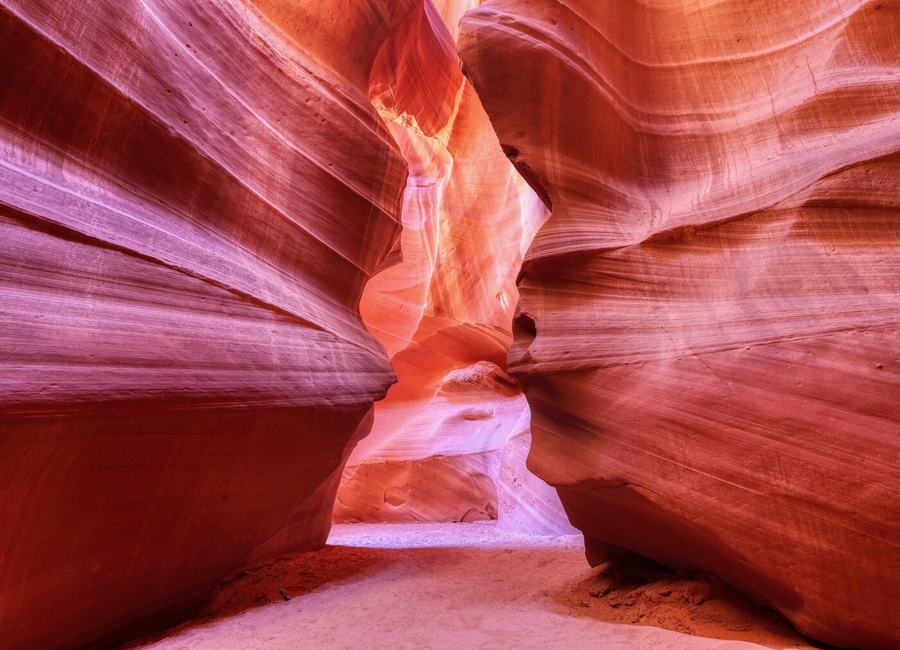 Canyons, mountains, desert, night sky – Page, Arizona