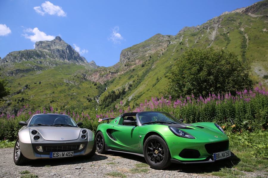 Lotus & Smart Roadster – Alps