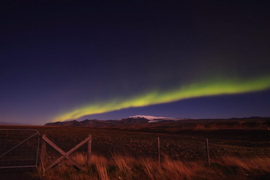 Canyons, mountains, desert, night sky – Iceland