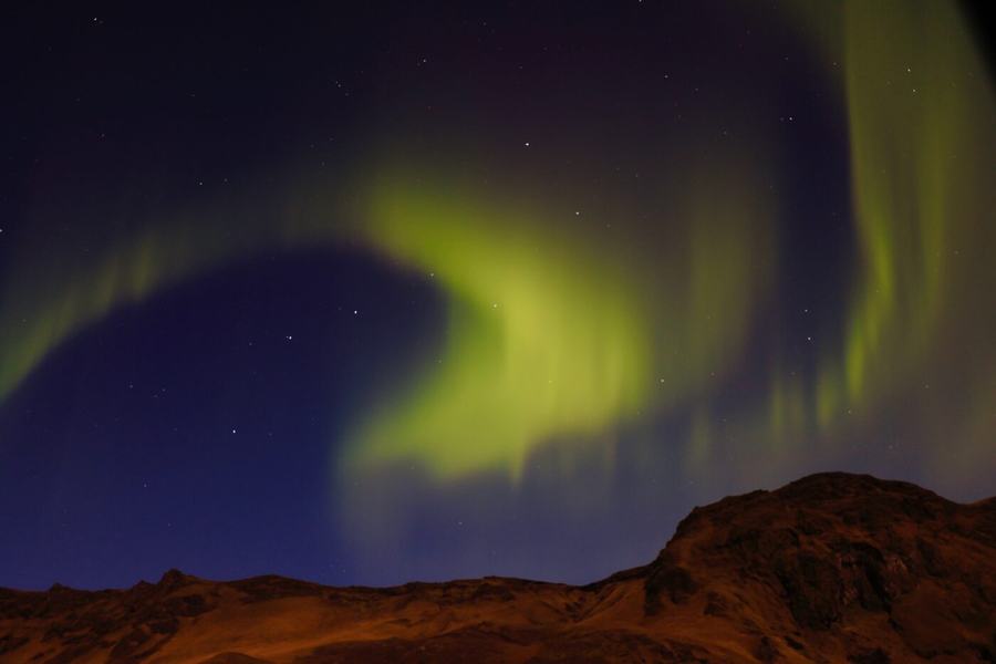 Canyons, mountains, desert, night sky – Iceland